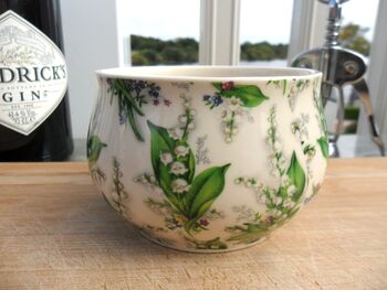 Open Sugar Bowl In Lily Of The Valley Design, 9 of 9