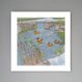 'Ducklings On A Pond' Print, thumbnail 1 of 3