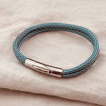 Mens Bribie Rope Bracelet, 3 of 4