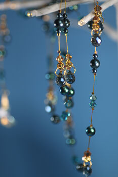 Christmas Garland, Pearls And Crystals, 11 of 11