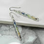 Sterling Silver Dangly Chakra Earrings, thumbnail 1 of 4