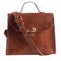 Leather Handheld Handbag Vicky, thumbnail 2 of 12