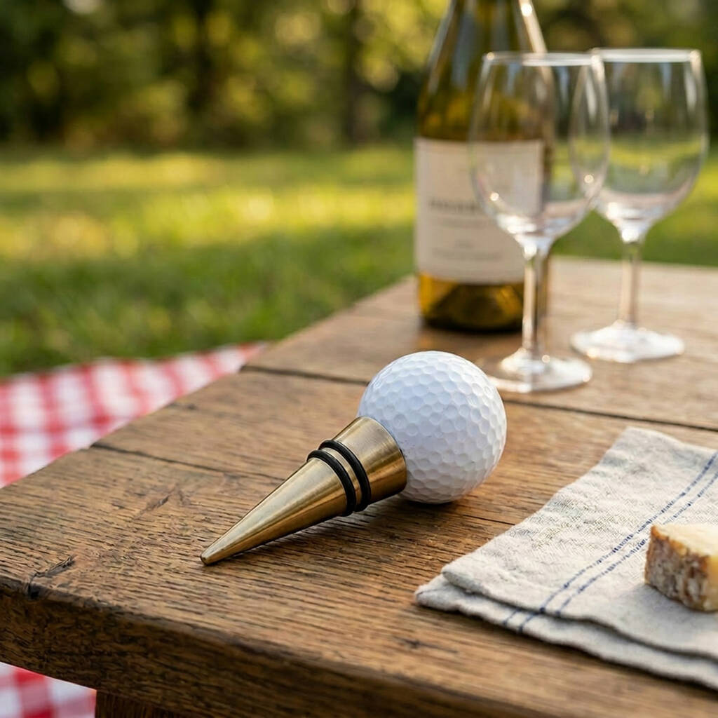Golf Ball Bottle Stopper, 1 of 1