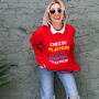 Cheese Platters And Christmas Crackers Jumper, thumbnail 1 of 6
