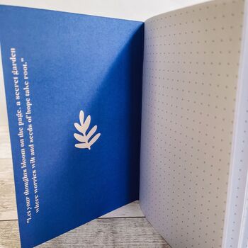 Bereavement Gift Sympathy Care Box For Man Unisex Blue, 3 of 6