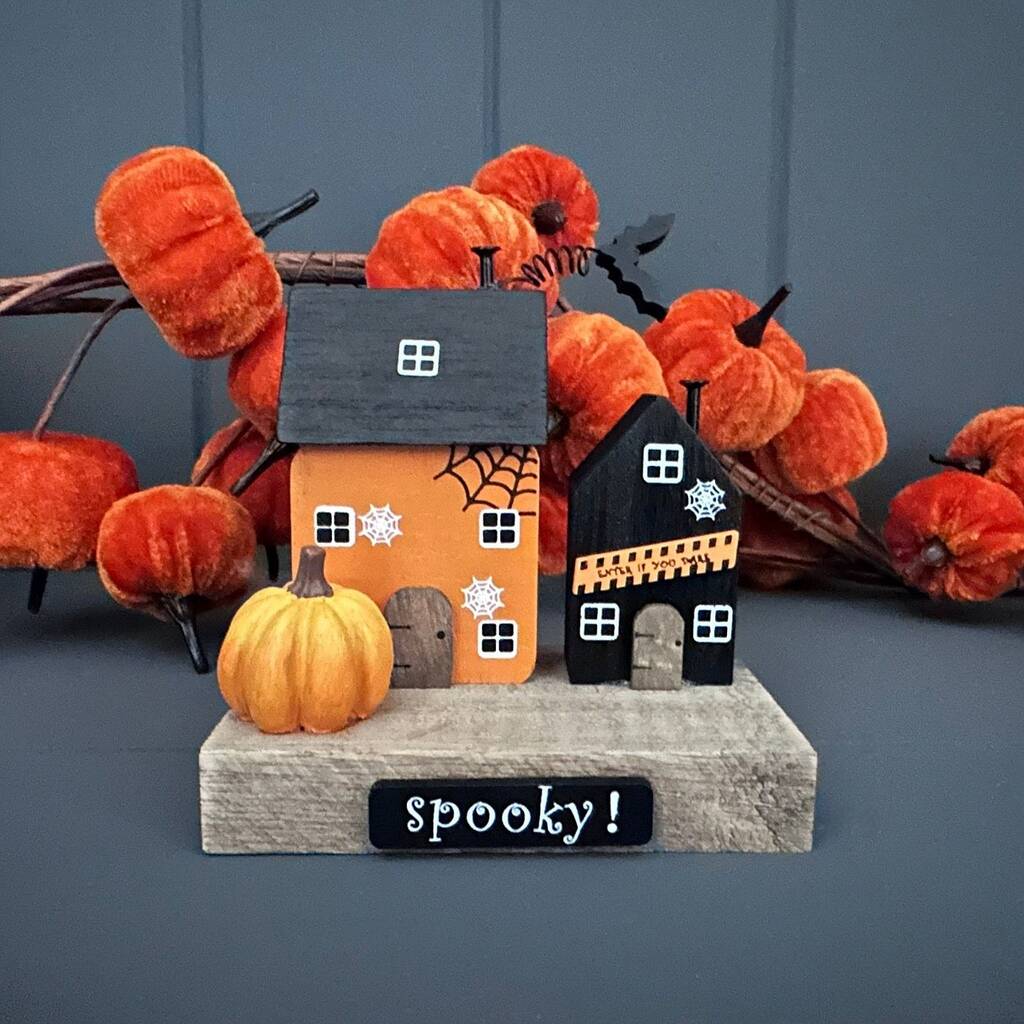 'Spooky!' Halloween House Decoration, 1 of 2