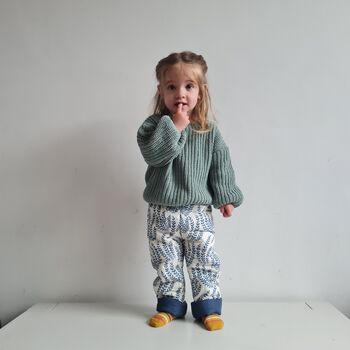 Reed Quilted Trousers Baby And Child, 2 of 5