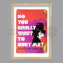 Do You Really Want To Hurt Me Music Poster Print, thumbnail 4 of 5