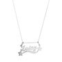 Personalised Star Name Pendant Charm, thumbnail 5 of 6