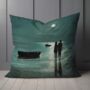 Nocturne's Reflection Hand Made Poly Linen Cushions, thumbnail 6 of 9