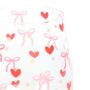 Love Heart Print Stemless Wine Glass, thumbnail 2 of 4