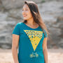 Organic Womens Murmuration T Shirt, thumbnail 4 of 4