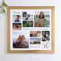 Personalised 50th Birthday Square Photo Collage, thumbnail 9 of 11