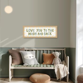 To The Moon And Back Framed Print, 6 of 12