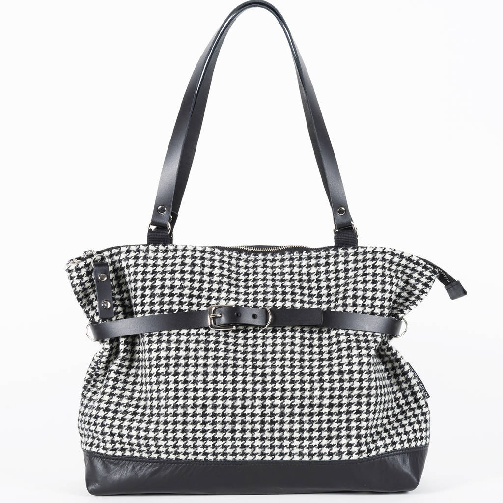 Hayworth Handbag Dogtooth By Catherine Aitken