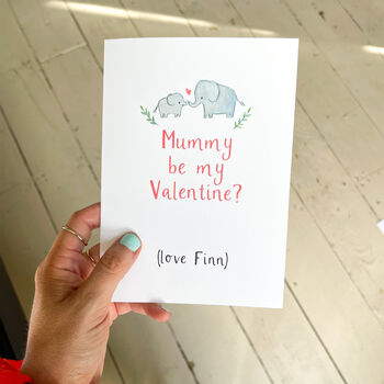Personalised Mummy Be My Valentine Card, 3 of 7