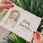 Personalised Bride To Be Makeup Bag Gift For Bride, thumbnail 1 of 3