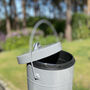 Kitchen Compost Caddy Bin In French Grey, thumbnail 3 of 5