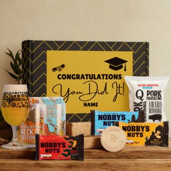 Personalised Graduation Beer Gift Set, 4 of 11