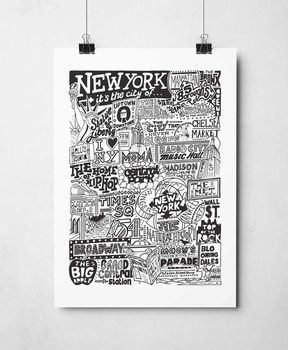 New York City Landmarks Print, 3 of 9