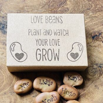 Personalised Love Beans, 2 of 4