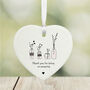 Personalised Thank You For Being Amazing Heart Keepsake Gift In Porcelain, thumbnail 3 of 4