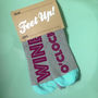 Feet Up Funny Personalised Socks, thumbnail 8 of 8