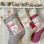 Luxury Patchwork Christmas Stocking, thumbnail 1 of 12