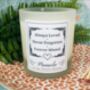 Personalised Never Forgotten Bereavement Candle, thumbnail 3 of 11