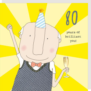 80th birthday cards | Special age birthday cards | NOTHS