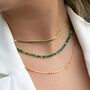 Herringbone Chain Necklace, thumbnail 7 of 10