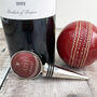 Personalised Cricket Ball Bottle Stopper, thumbnail 5 of 5
