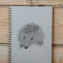Hedgehog A5 Spiral Bound Notebook, thumbnail 1 of 2