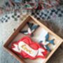 Love Heart And Swallows Tatoo Inspired Biscuit Gift, thumbnail 1 of 9