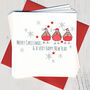 Pack Of Five Hand Finished Christmas Cards, thumbnail 9 of 11