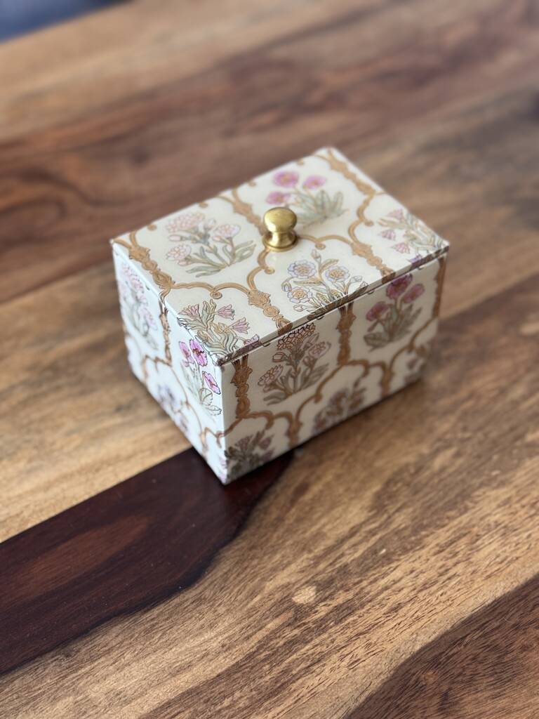 Vanity Jar, Trinket Box, Cotton Bud/ Bath Salt Storage, 1 of 12