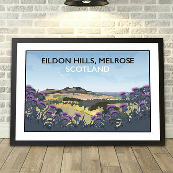 Eildon Hills, Melrose, Scotland Print, 2 of 6