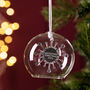 Personalised Lockdown Bug Glass Dome Bauble, thumbnail 1 of 4
