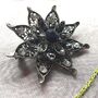 Vintage Style Flower Brooch, thumbnail 2 of 12