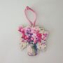 Sweet Pea Wooden Flower Decoration Gift, thumbnail 2 of 6