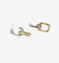 Shikaku Mixed Metals Chain Link Drop Earrings, thumbnail 1 of 6