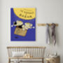 Babar The Elephant Ballon Art Print, thumbnail 3 of 3