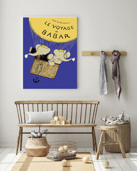 Babar The Elephant Ballon Art Print, 3 of 3
