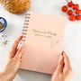 Personalised Recipe Book | Minimalist, thumbnail 1 of 10