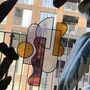 Sunkissed, Art Deco Inspired Stained Glass Suncatcher, thumbnail 1 of 2