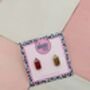 Ketchup And Mustard Glitter Resin Studs / Burger Lover Gift / Novelty Food Jewellery / Cute Accessories, thumbnail 4 of 4