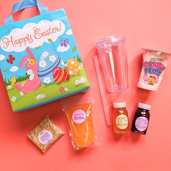 Bubble Tea Easter Gift Set Bag, 2 of 3