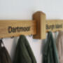 Personalised Oak Coat Rack, thumbnail 8 of 12