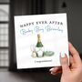 Funny New Baby Boy Card – Nappy Ever After Design, thumbnail 4 of 7