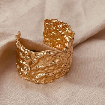 Ripples Wide Cuff Bracelet, 4 of 4